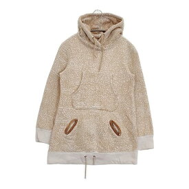mina perhonen guri guri スウェット カシミヤ混 na8077 パーカー ピンクベージュ レディース ミナペルホネン【中古】6-0418M