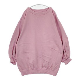 nest Robe/UpcycleLino 01221-1034 ルーズプルオーバー スウェット ピンク レディース ネストローブ/アップサイクルリノ【中古】6-0111M