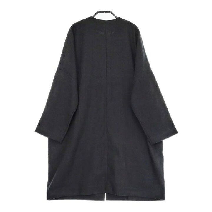 楽天市場】evam eva E241T025 linen cotton no-collar coat 定価39600 
