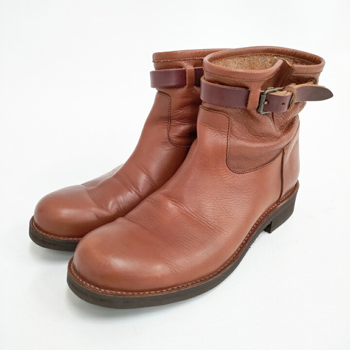 楽天市場】MUKAVA レザーショートブーツ Vibramソール ブーツ ブラウン 