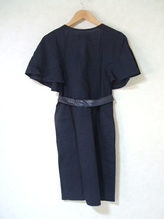 楽天市場】TOGA 半袖 ベルト付き ワンピース サイズM ネイビー 