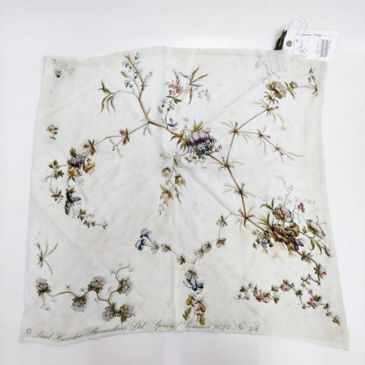 楽天市場】Paul Harnden 新品 6点限定 Square Scarf シルクストール  