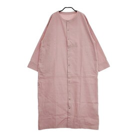 nest Robe UpcycleLino コットンリネン コクーンドレス 01231-1294 ワンピース 23SS ピンク レディース ネストローブ【中古】5-0220M