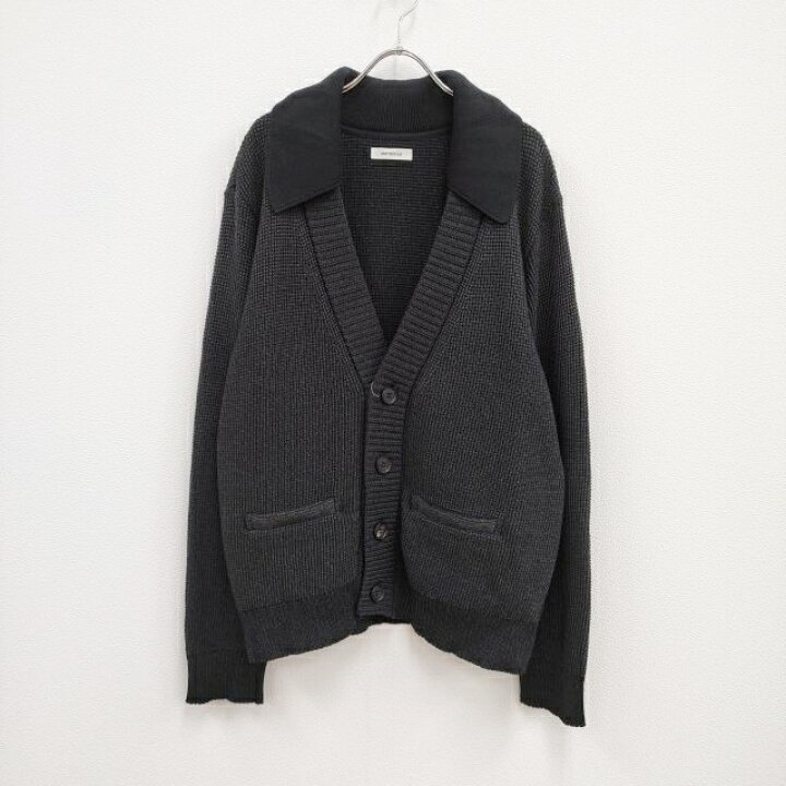 楽天市場】MATSUFUJI 新品 COLLARED KNIT CARDIGAN 定価52800円 サイズ  