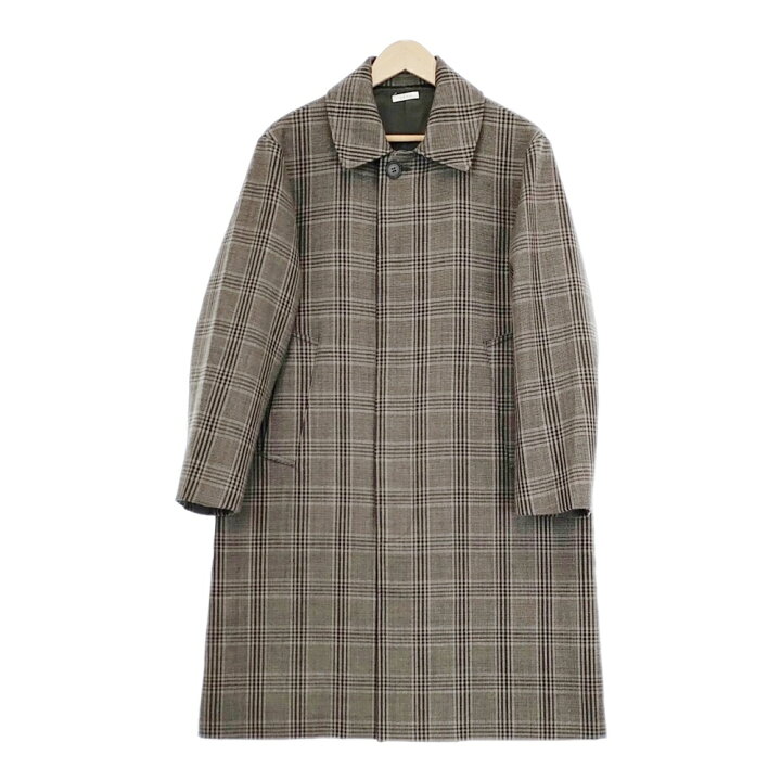 楽天市場】LENO STAND FALL COLLAR COAT グレンチェック ウール 定価 
