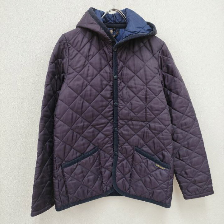 楽天市場】LAVENHAM キルティング サイズ38 コート パープル 