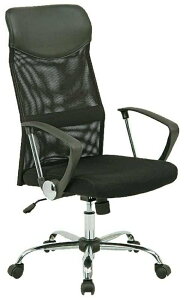 デスクチェア メッシュバックチェアー HF-98BK ブラック fj-90878 デスク用チェア オフィスチェア オフィス家具 送料無料 北欧 モダン 家具 インテリア ナチュラル テイスト 新生活 オススメ お