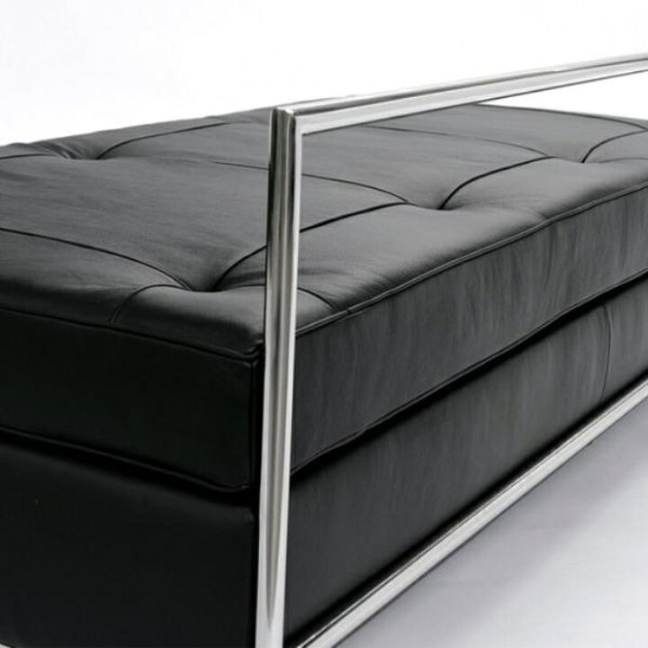 EILEEN GREY おさえつけ DAYBED アイリーン・グレイ デイベッド 黒革