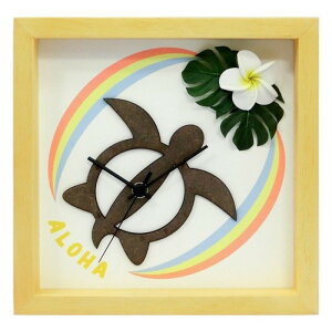 nCA CeAv DECLOCK Hawaiian Clock Honu Rainbow t[ i` vA CG[ DC-1802 ۏؕt X JtF EW r[ ze @l kar-3776330s2 u|pv u