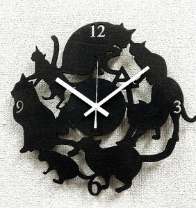 yX[p[Z[ΏۏizVGbgNbN Silhouette Clock2 CAT Cat lR Black ۏؕt sk-2002 X JtF EW r[ ze @l kar-4650408s1 |v uv |v k _ 