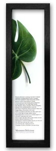 アジアン ハワイアン インテリアアート ハディアフータン モンステラ1 ブラック PZ-3002 店舗 カフェ ラウンジ ロビー ホテル 法人 kar-2923017s2 アートパネル アートボード 壁紙 装飾フィルム 送