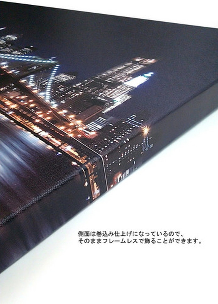 楽天市場】CANVAS ART キャンバスアート Tokyo Rainbow Bridge 