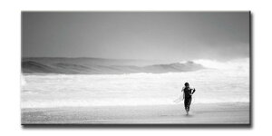 CANVAS ART �L�����o�X�A�[�g Surfer-Mono �T�[�t�@�[ L�T�C�Y W1000×H500×D40mm US-6011 �X�� �J�t�F ���E���W ���r�[ �z�e�� �@�l kar-6248604s1 �A�[�g�p�l�� �A�[�g�{�[�h �ǎ� �����t�B���� �������� �k��