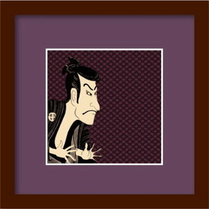 �a�� �a�z���V���[�Y KABUKI �̕��� WG-1005 �A�[�g �G �t���[�� �X�� �J�t�F ���E���W ���r�[ �z�e�� �@�l kar-3133287s1 �A�[�g�p�l�� �A�[�g�{�[�h �ǎ� �����t�B���� �������� �k�� ���_�� �Ƌ� �C