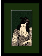 和柄 和額装シリーズ KABUKI 歌舞伎 WG-2004 アート 絵 フレーム 店舗 カフェ ラウンジ ロビー ホテル 法…