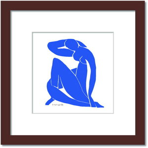 �A�����E�}�e�B�X Henri Matisse Nu bleuII Blue Nude2 HM-1004BR S�T�C�Y�t���[���J���[ �u���E�� �X�� �J�t�F ���E���W ���r�[ �z�e�� �@�l kar-7484899S3 �A�[�g�p�l�� �A�[�g�{�[�h �ǎ� �����t�B���� ����