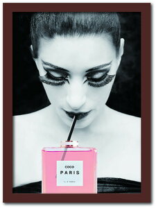 �V���l�� CHANEL Fashion Photography series FS-1004BR-A4 �t���[���J���[ �u���E�� �T�C�Y A4 �X�� �J�t�F ���E���W ���r�[ �z�e�� �@�l kar-7486254S3 �A�[�g�p�l�� �A�[�g�{�[�h �ǎ� �����t�B���� �������� 