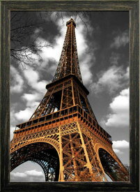 3Dアート Poster Eiffel Tower I 574x774x12mm ITD-70108 bic-6942343s1 アートパネル アートボード 壁紙 装飾フィルム 北欧 モダン 家具 インテリア ナチュラル テイスト 新生活 オススメ おしゃれ