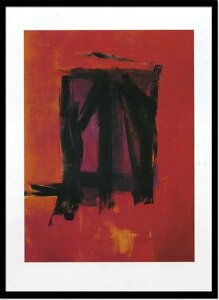 �A�[�g�t���[�� �t�����c�E�N���C�� Franz Kline Red painting 1961 Silkscreen 730x1030x30mm IFK-14372 bic-6942417s1 �A�[�g�p�l�� �A�[�g�{�[�h �ǎ� �����t�B���� �������� �k�� ���_�� �Ƌ� �C���e���A �i�`��