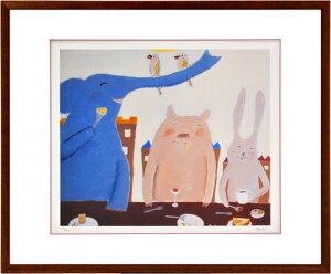 �A�[�g�t���[�� �܂��ƂƂ��� �X�}�C���G�N�X�v���X 441x364x27mm ZTM-61177 bic-6942958s1 �A�[�g�p�l�� �A�[�g�{�[�h �ǎ� �����t�B���� �������� �k�� ���_�� �Ƌ� �C���e���A �i�`������ �e�C�X