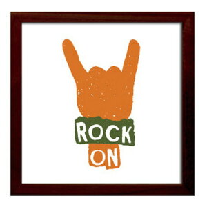 �T�C���t���[�� SIGN FRAME Rock On 220x220x20mm ZSF-52142 bic-7088744s1 �A�[�g�p�l�� �A�[�g�{�[�h �ǎ� �����t�B���� �������� �k�� ���_�� �Ƌ� �C���e���A �i�`������ �e�C�X�g �V���� �I�X�X�� ������