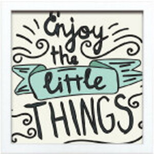 �T�C���t���[�� SIGN FRAME Enjoy the little THINGS 220x220x20mm ZSF-52368 bic-7088755s1 �A�[�g�p�l�� �A�[�g�{�[�h �ǎ� �����t�B���� �������� �k�� ���_�� �Ƌ� �C���e���A �i�`������ �e�C�X�g �V���� �I�X