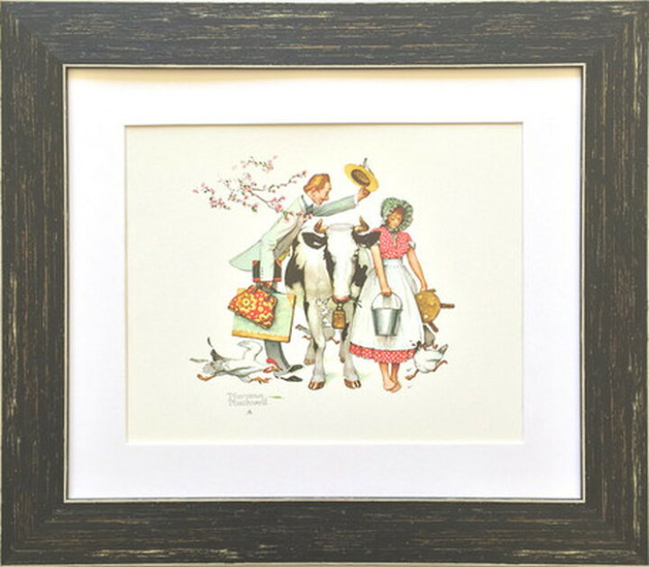 楽天市場 アートフレーム ノーマン ロックウェル Norman Rockwell 405x355x12mm Znr Bic s1 アートパネル アートボード 壁紙 装飾フィルム 送料無料 北欧 モダン 家具 インテリア ナチュラル テイスト 新生活 オススメ おしゃれ 後払い 家具 インテリア