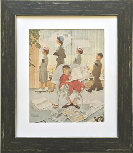 �A�[�g�t���[�� �m�[�}���E���b�N�E�F�� Norman Rockwell 355x405x12mm ZNR-52698 bic-7182627s1 �A�[�g�p�l�� �A�[�g�{�[�h �ǎ� �����t�B���� �������� �k�� ���_�� �Ƌ� �C���e���A �i�`������ �e�C�X�g 