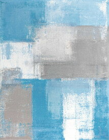 キャンバスパネル Art Panel Grey and Blue Abstract Art Painting 600x800x40mm IAP-52782 bic-7184379s1 アートパネル アートボード 壁紙 装飾フィルム 北欧 モダン 家具 インテリア ナチュラル テイスト 新生活 オススメ おしゃれ