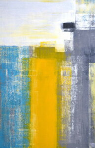LoXpl Art Panel Teal and Yellow Abstract Art Painting 530x800x40mm IAP-52781 bic-7184381s1 A[gpl A[g{[h ǎ tB  k _ Ƌ CeA i` eCXg 