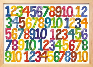 �A�[�g�t���[�� �G���b�N�E�J�[�� �i�`�������t���[�� Eric Carle Numbers Numbers 387x280x17mm ZEC-61872 bic-7399014s1 �A�[�g�p�l�� �A�[�g�{�[�h �ǎ� �����t�B���� �������� �k�� ���_�� �Ƌ� �C���e���A 
