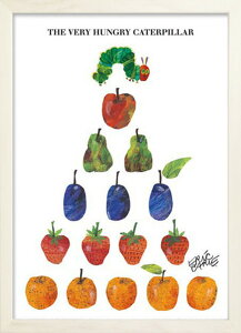 �A�[�g�t���[�� �G���b�N�E�J�[�� �z���C�g�t���[�� Eric Carle Fruits Pyramid 280x387x17mm ZEC-53008 bic-7673604s1 �A�[�g�p�l�� �A�[�g�{�[�h �ǎ� �����t�B���� �������� �k�� ���_�� �Ƌ� �C���e���A �i