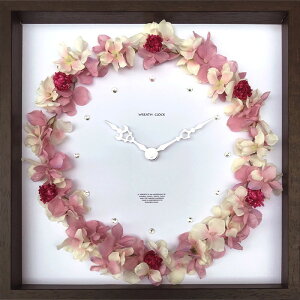  t[NbN nChWA Wreath Clock Hydrangea pink CWC-52878 bic-7985425s1 A[gpl A[g{[h ǎ tB  k _ Ƌ CeA i` eCX