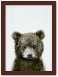 Animal Children series Bear �N�} CB 2002BR �t���[���J���[�F�u���E�� �T�C�Y�FA3 �X�� �J�t�F ���E���W ���r�[ �z�e�� �@�l kar-8238778s7 �A�[�g�p�l�� �A�[�g�{�[�h �ǎ� �����t�B���� �������� �k�� ��