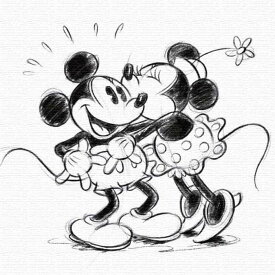 【スーパーセール対象商品】ミッキー ミニー ディズニー Mickey Mouse Mサイズ 30cm×30cm アートパネル ファブリックパネル インテリアパネル 壁掛け 日本製 ラッピング付き lib-dsn-0193-m アートパネル 北欧 モダン 家具 インテリア ナチュラル