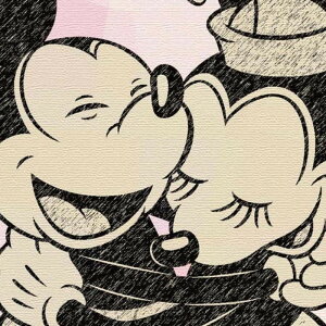 ~bL[ ~j[ fBYj[ Mickey Mouse STCY 15cm×15cm A[gpl t@ubNpl A[g{[h Ǌ| { bsOt X JtF EW r[ ze @l lib-dsn-0223-s 