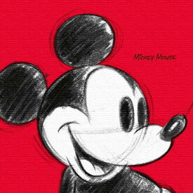 【スーパーセール対象商品】ミッキー ディズニー Mickey Mouse Mサイズ 30cm×30cm アートパネル ファブリックパネル インテリアパネル 壁掛け 日本製 ラッピング付き lib-dsn-0011-m アートパネル 北欧 モダン 家具 インテリア ナチュラル テイス