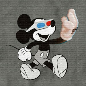 ~bL[ fBYj[ Mickey Mouse MTCY 30cm×30cm A[gpl t@ubNpl A[g{[h Ǌ| { bsOt X JtF EW r[ ze @l lib-dsn-0034-m A[gp
