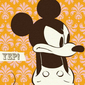~bL[ fBYj[ Mickey Mouse MTCY 30cm×30cm A[gpl t@ubNpl A[g{[h Ǌ| { bsOt X JtF EW r[ ze @l lib-dsn-0096-m A[gp