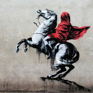 �o���N�V�[ �f�U�C�� Banksy Design ���{���K���C�Z���X �i�|���I�� bdld-1907-010 S�T�C�Y 15cm×15cm �A�[�g�p�l�� �t�@�u���b�N�p�l�� �A�[�g�{�[�h �Ǌ|�� ���{�� ���b�s���O�t�� �X�� �J�t�F ���E