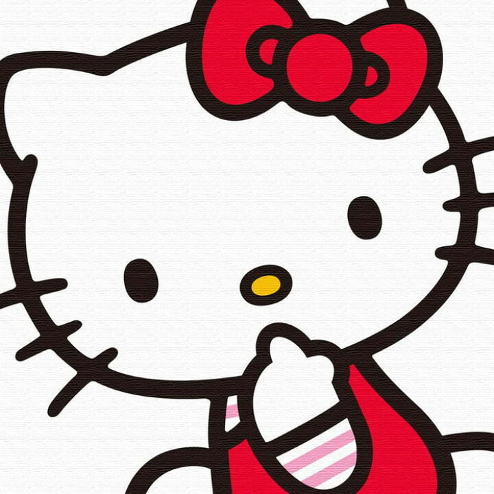 楽天市場 新春 初売り クーポン配布中 ハローキティ キティちゃん Hello Kity Mサイズ 30cm 30cm アートパネル ファブリックパネル アートボード インテリアパネル 壁掛け 日本製 ラッピング付き Lib Kty 0002 M アートパネル アートボード 壁紙 装飾フィルム 送料