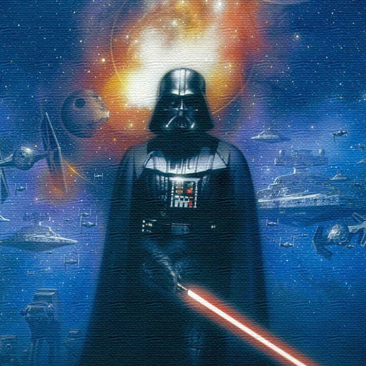 楽天市場】スターウォーズ ダースベーダー STAR WARS アートパネル 