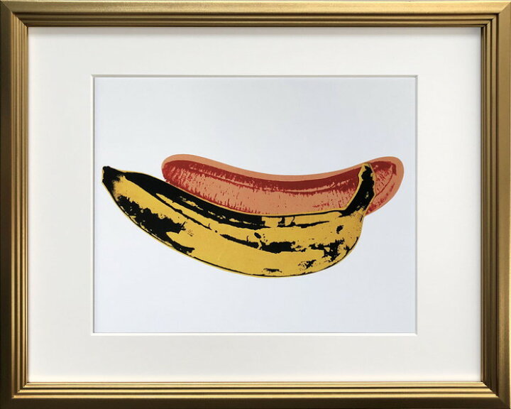 楽天市場 アートフレーム アンディ ウォーホル Andy Warhol Banana 1966 Iaw 696 Bic s1 アートパネル アートボード 壁紙 装飾フィルム 送料無料 北欧 モダン 家具 インテリア ナチュラル テイスト 新生活 オススメ おしゃれ 後払い 家具 インテリアのジェンコ