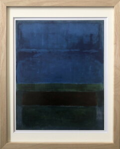 �A�[�g�t���[�� �}�[�N�E���X�R Mark Rothko Untitled,1952 Blue,Green,and Brown IMR-62083 bic-9142811s1 �A�[�g�p�l�� �A�[�g�{�[�h �ǎ� �����t�B���� �������� �k�� ���_�� �Ƌ� �C���e���A �i�`������ �e�C