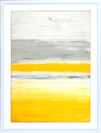 キャンバスアート Abstract Art Grey and Yellow Abstract Art Painting IAA-52931 bic-9686484s1 アートパネル アートボード 壁紙 装飾フィルム 北欧 モダン 家具 インテリア ナチュラル テイスト 新生活 オススメ おしゃれ