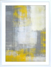 キャンバスアート Abstract Art Grey and Yellow IAA-52930 bic-9686483s1 アートパネル アートボード 壁紙 装飾フィルム 北欧 モダン 家具 インテリア ナチュラル テイスト 新生活 オススメ おしゃれ