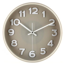 掛時計 スピカ2 Φ30 サンドベージュ サンドベージュ 300 ×47 ×300 fj-28106 掛け時計 置き時計 掛け時計 北欧 モダン 家具 インテリア ナチュラル テイスト 新生活 オススメ おしゃれ