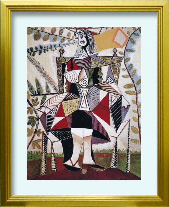 楽天市場】パブロピカソ Pablo Picasso Femme au Jardin 1938 S GD 