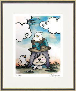 KANNA カンナ 小鳥とおはなし C5119 365x440x25mm ZKA-62264 bic-10379414s1 アートパネル アートボード 壁紙 装飾フィルム 送料無料 北欧 モダン 家具 インテリア ナチュラル テイスト 新生活 オススメ お