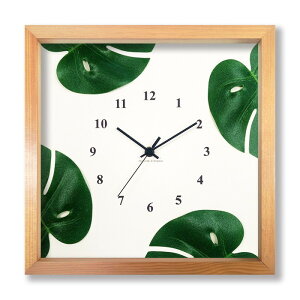 Monstera Clock XeNbN SV-3002 t[J[Fi` ۏؕt X JtF EW r[ ze @l kar-9302219s2 A[gpl A[g{[h ǎ tB k _ 